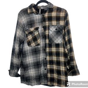 Oversized vintage flannel small